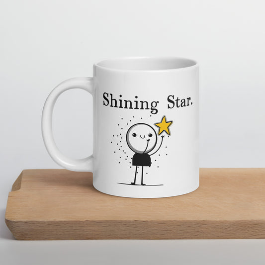 Stepmom Mug: Cute & Simple Design Shining Star Birthday Coffee Mug for My Stepmother