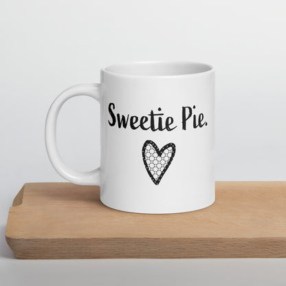 Wife Mug: Pet Name - Sweetie Pie Cute Coffee Mug for My Wife | Valentine's Day Gift Her