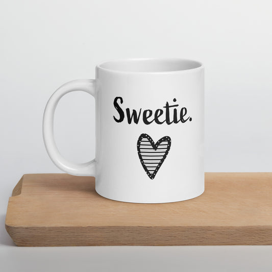 Wife Mug: Cute Pet - Sweetie Name Coffee Mug for Women | Anniversary Wife Gift