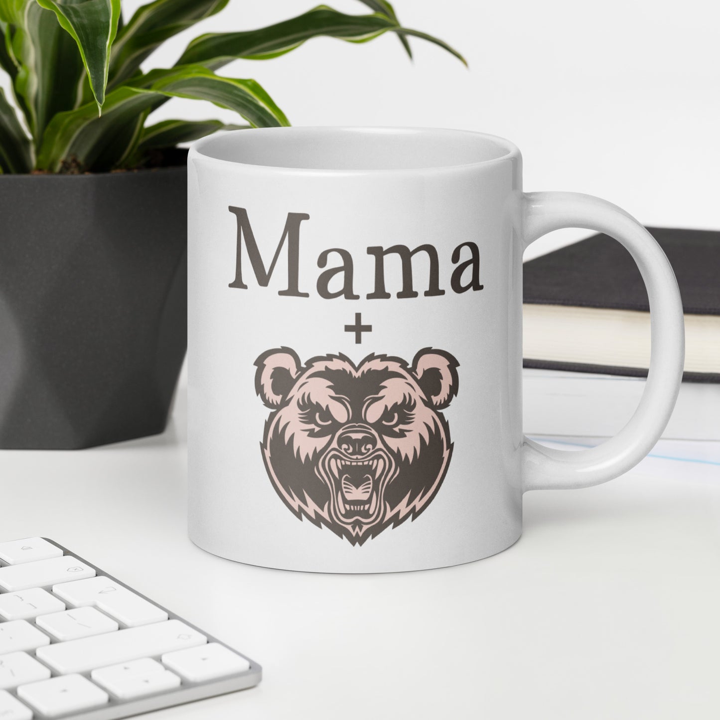 Mom Mug: Mama + Bear Coffee Mug | Cute Mother's Day Gift