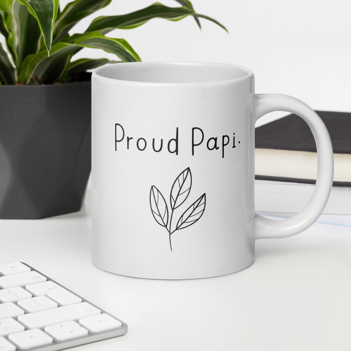 Grandpa: Proud Papi Coffee Cup | Father's Day Gift