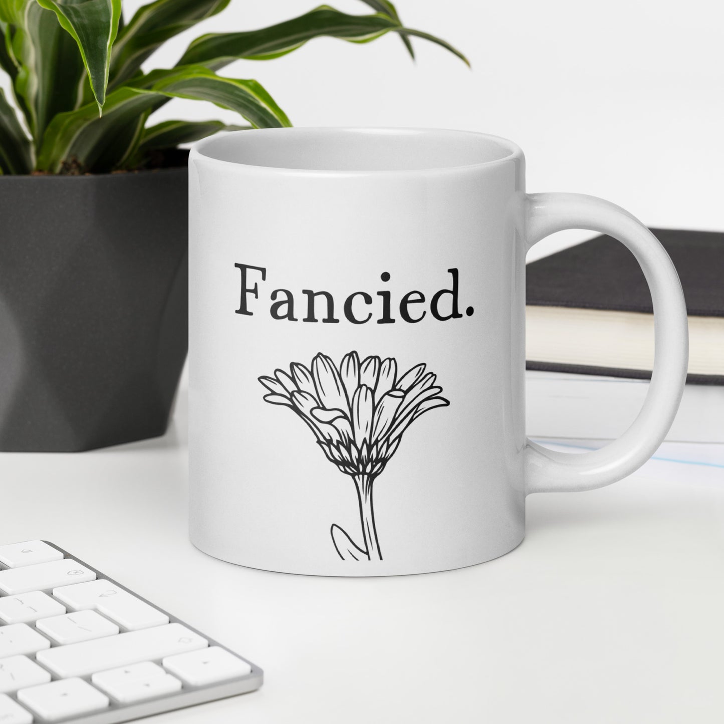Bonus Daughter Mug: Minimalist Cute You Are Fancied Coffee Mug Gift for My Daughter