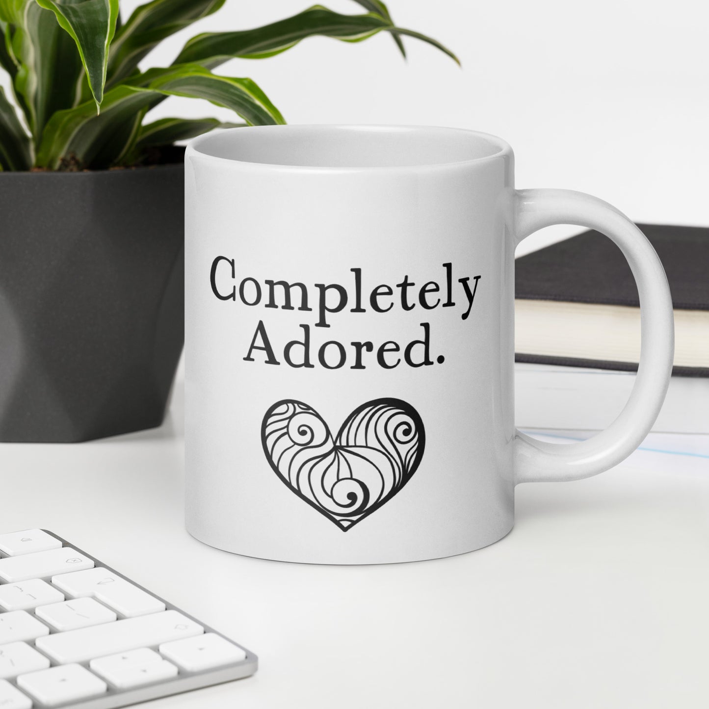 Granddaughter Mug: Completely Adored Coffee Mug Gift for Granddaughter | Gift for Her